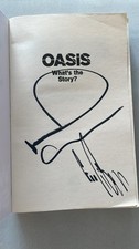 Oasis Hand Signed Whats the Story Book Liam & Noel Gallagher PSA Approved & COA picture