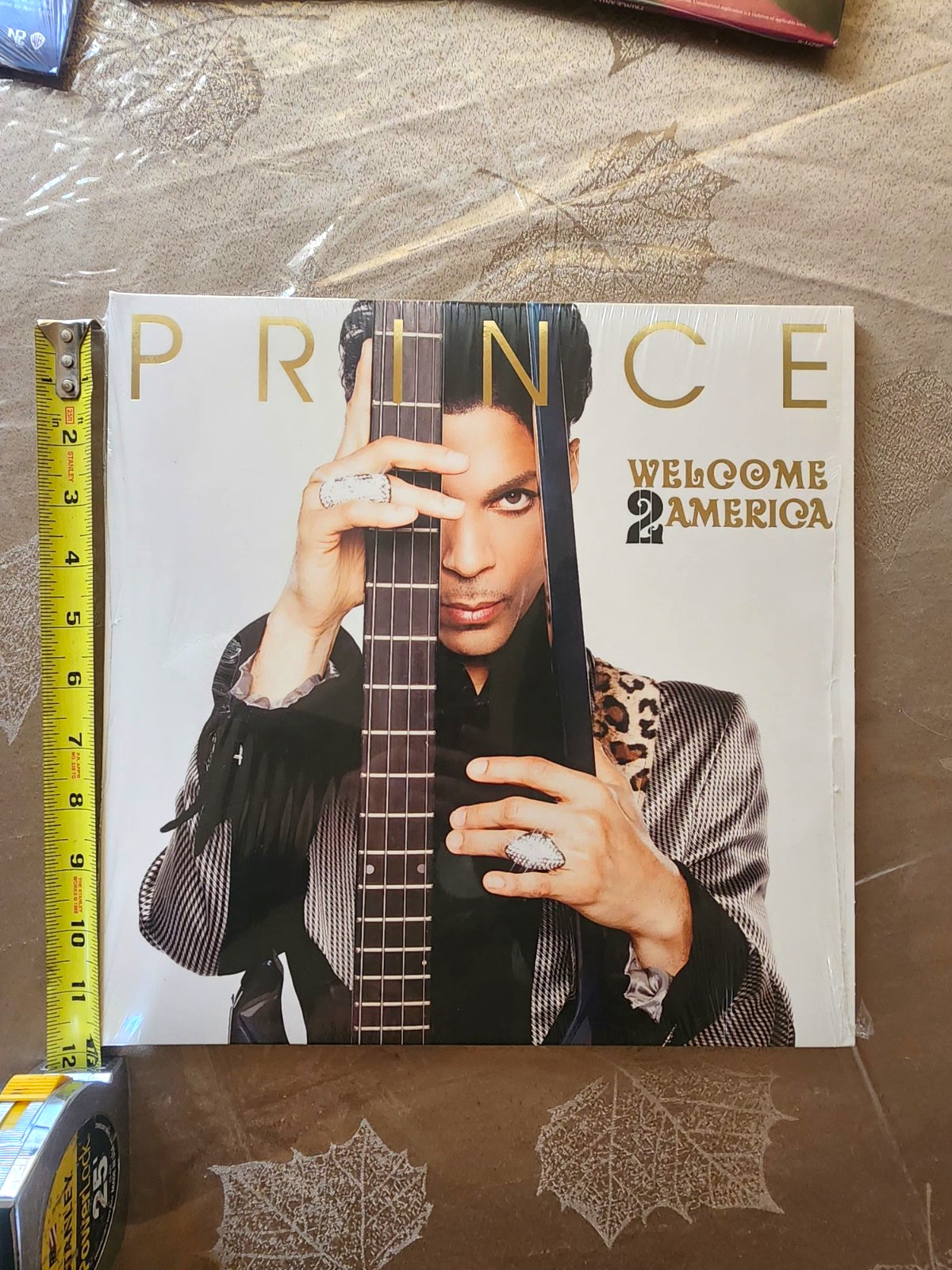 Prince Welcome 2 America Gold Colored Vinyl 12\
