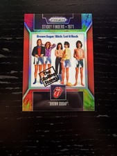 2025 Prizm Rolling Stones - Art Work Tie-Die #18 01/49 picture