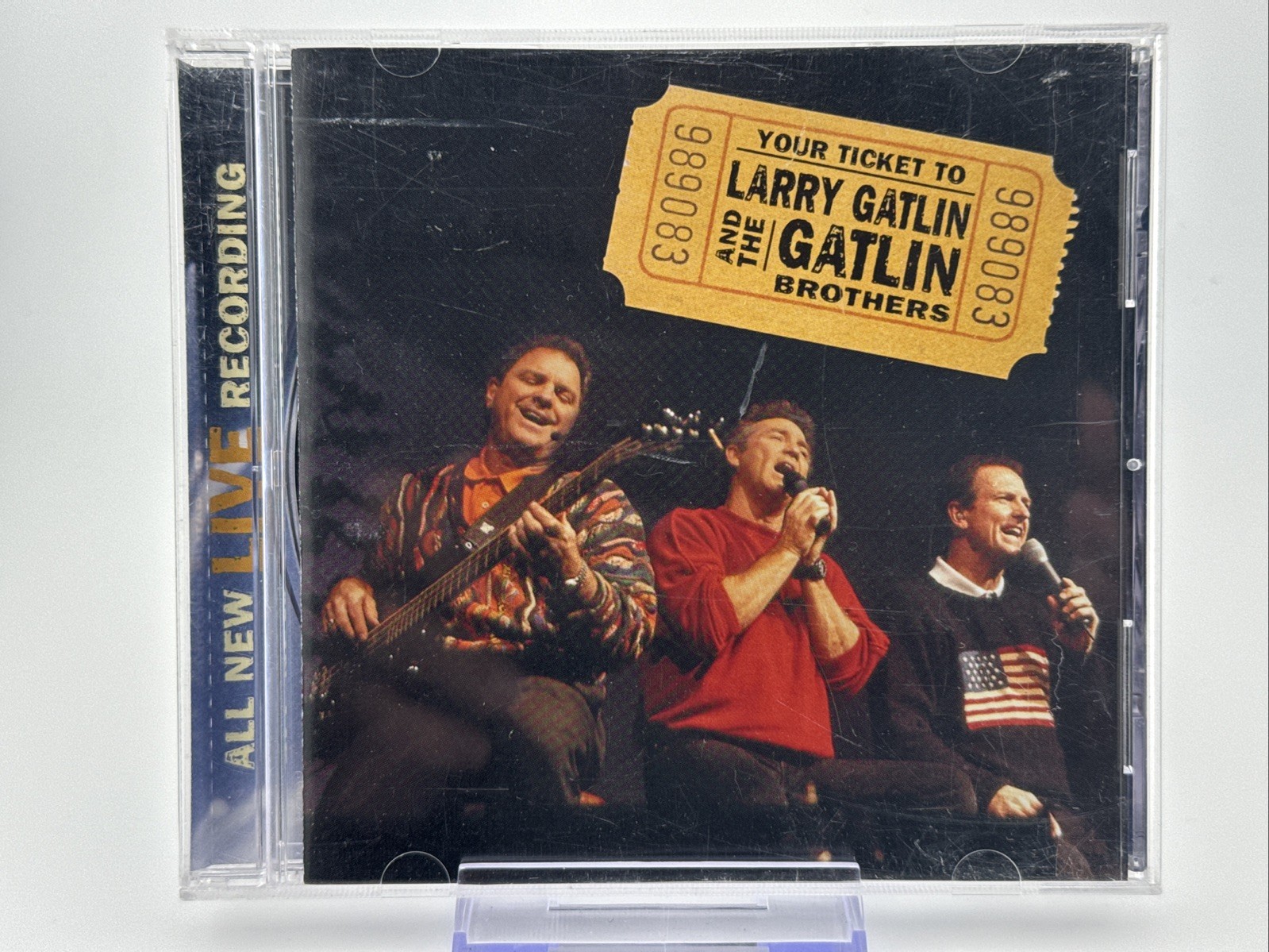 Your Ticket to Larry Gatlin and the Gatlin Brothers CD 2003 With Original Insert