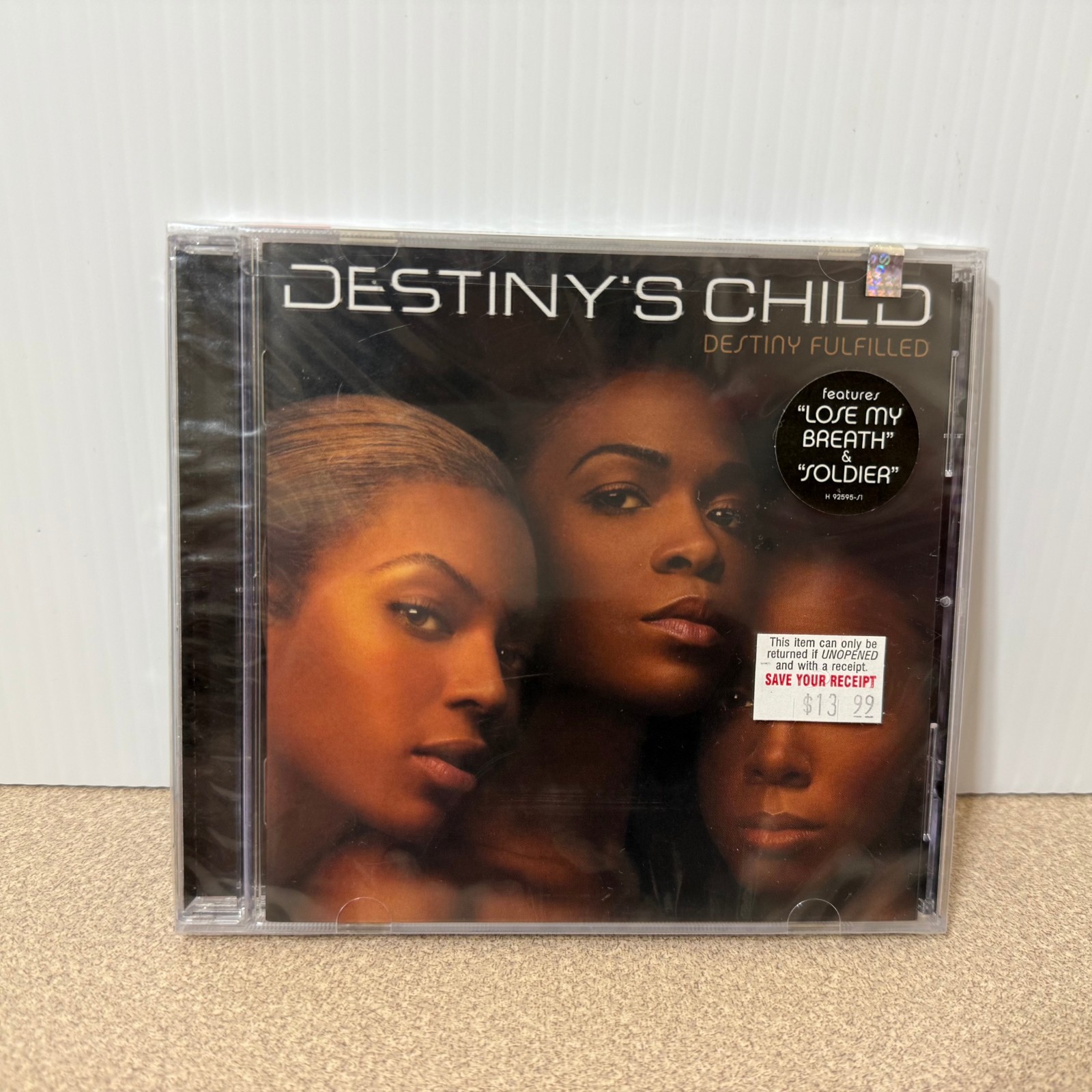 Destiny's Child Destiny Fulfilled CD 2004 Columbia Factory Sealed Hype Sticker