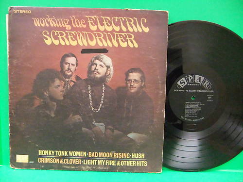 Working The Electric Screwdriver 1960\'s Record Psychedelic Spar 4809 60\'s RARE