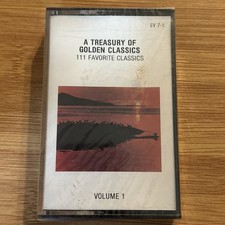 A Treasury of Golden Classics 111 Favorite Classics Cassette Vol. 1 NEW picture