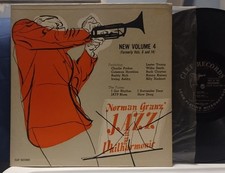 CHARLIE PARKER Jazz at the Philharmonic-New Vol 4 EXC 1955 DG CLEF LP Scarce DSM picture