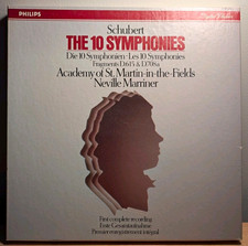 *Near MINT* Schubert: The 10 Symphonies.Marriner/Academy St Martin - 7 LP SET picture