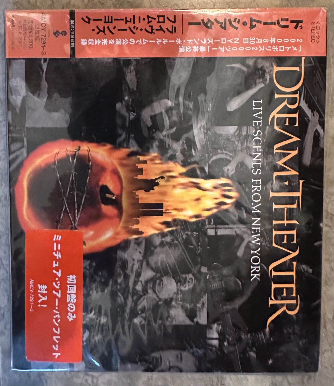 Dream Theater Live Scenes From NY Japanese Recalled NYC Skyline Cover import
