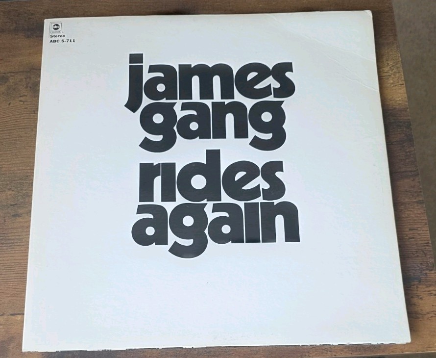 James Gang Rides Again Vintage Vinyl LP 1970 ABC Record ABCS-711-A
