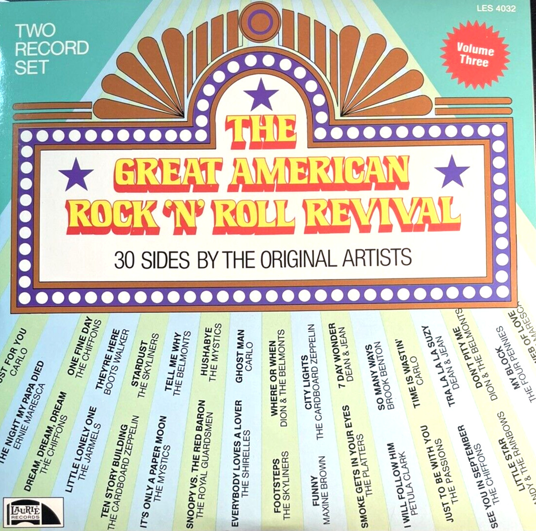 Authentic The Great American Rock n Roll Revival / 2 Record Set / New - Mint