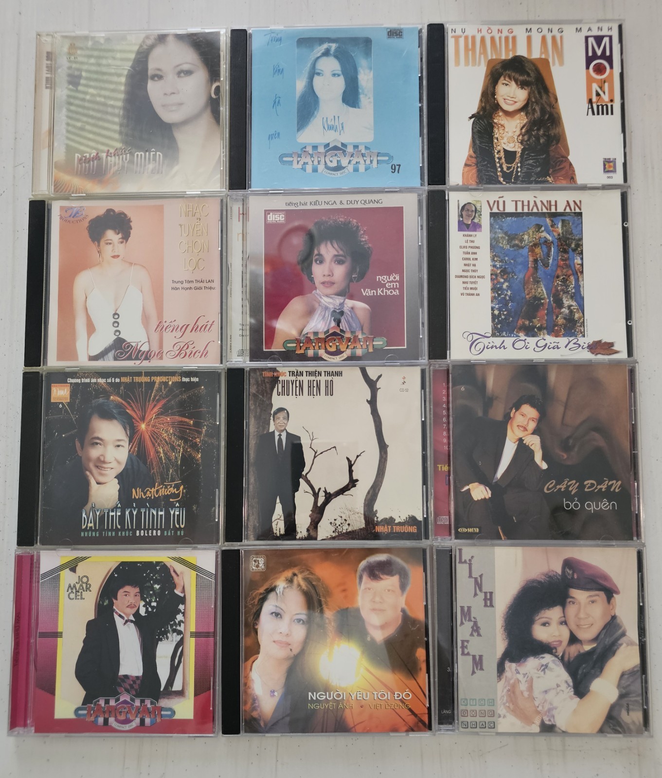 Vietnamese Music CD - Lot of 12 CDs