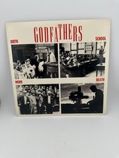 The Godfathers Birth School Work Death LP Epic 1988 VG+/VG+ Goth Rock picture