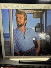 Keith Whitley LA To Miami vinyl LP 1985 First Press CPL1-7043   RCA TRANSLUCENT picture