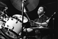 jazz drummer Tony Williams performs at the BIM Huis in Amsterdam N- Old Photo picture