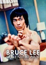 Bruce Lee Calendar 2027 Large A3 SIZE WALL NEW SEALED + FREE UK POSTAGE picture