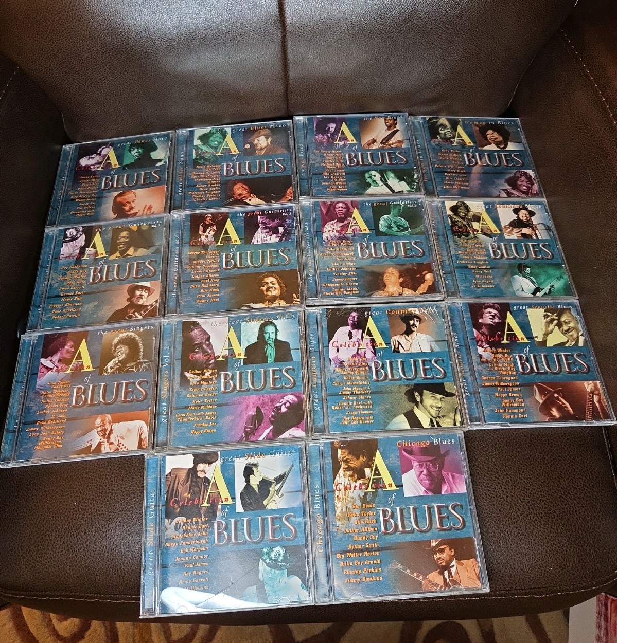 Celebration of Blues 14 CD Set. Various Artists. Great Condition. All Tested.