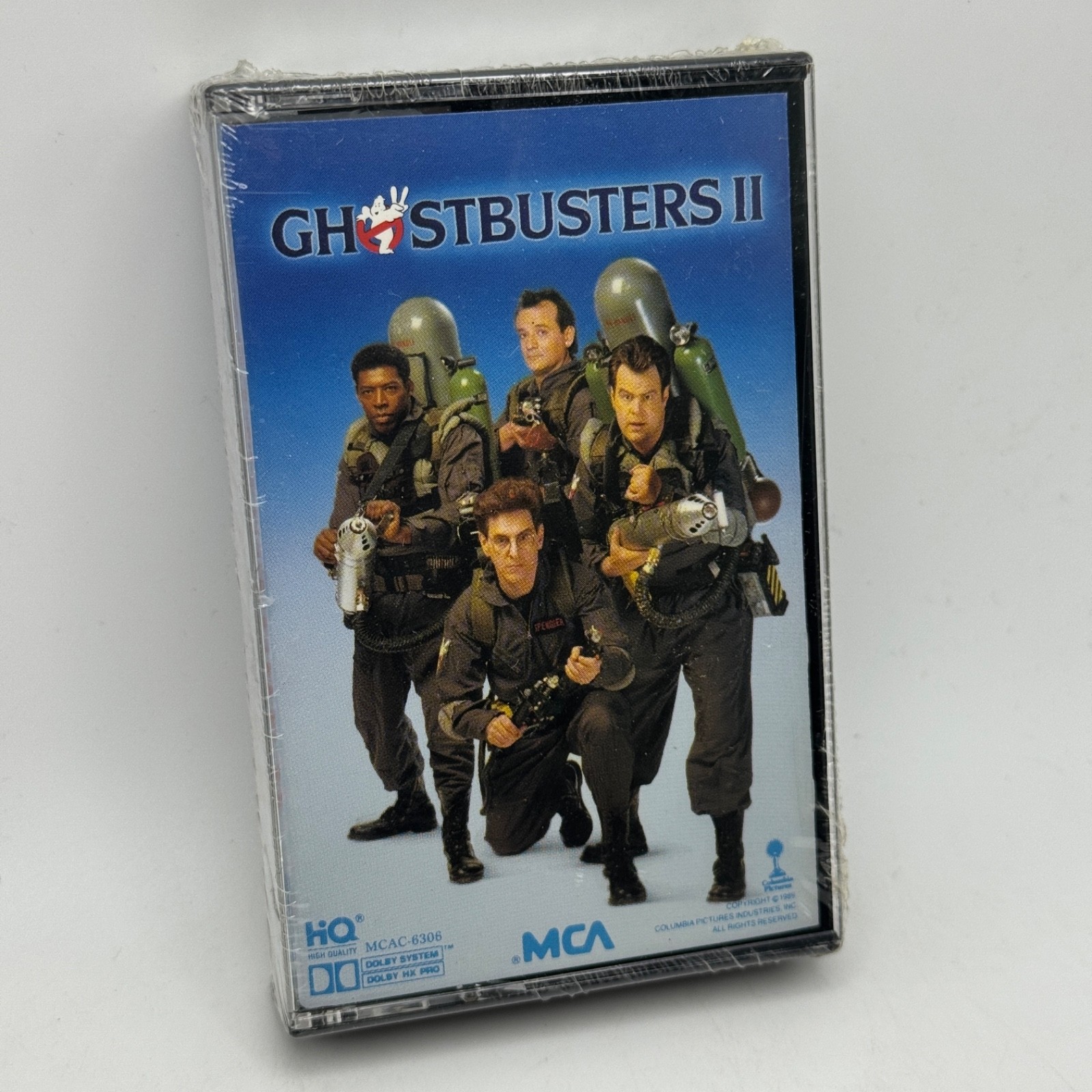 Ghostbusters II Soundtrack Cassette Tape MCA Records 1989 Hip Hop SEALED NOS
