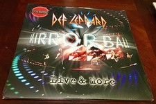 Def Leppard - Mirrorball- Live & More Vinyl - 3 LPs - New & Sealed - Ships Free picture