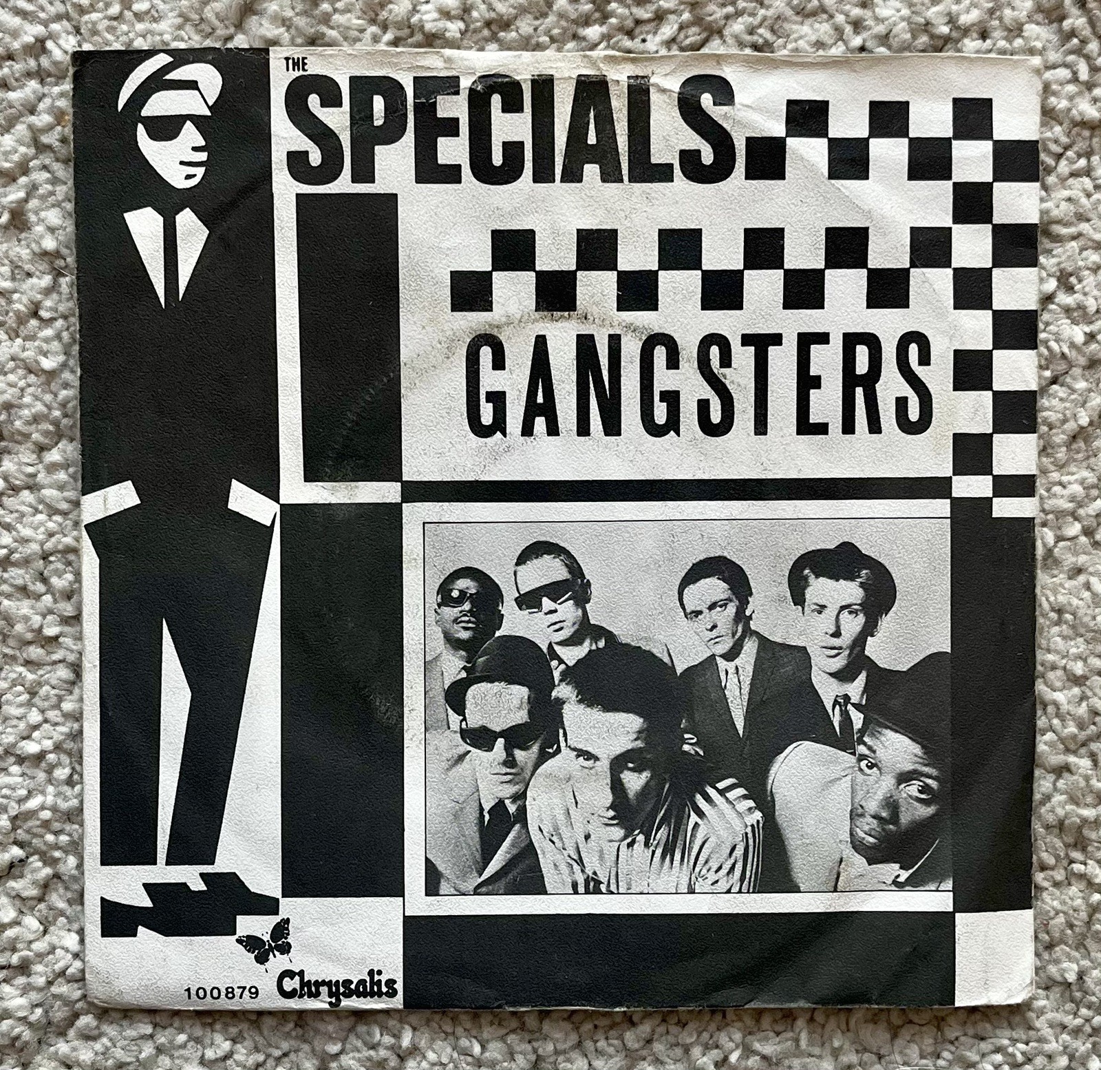 Specials ~ Gangsters ‼️🇳🇱DUTCH 7” 🇳🇱‼️ UNIQUE Picture Sleeve ~ 1979
