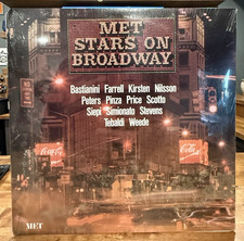 Met Stars On Broadway MET 204 SEALED LP Opera Stars Broadway RCA VG+ NOS picture