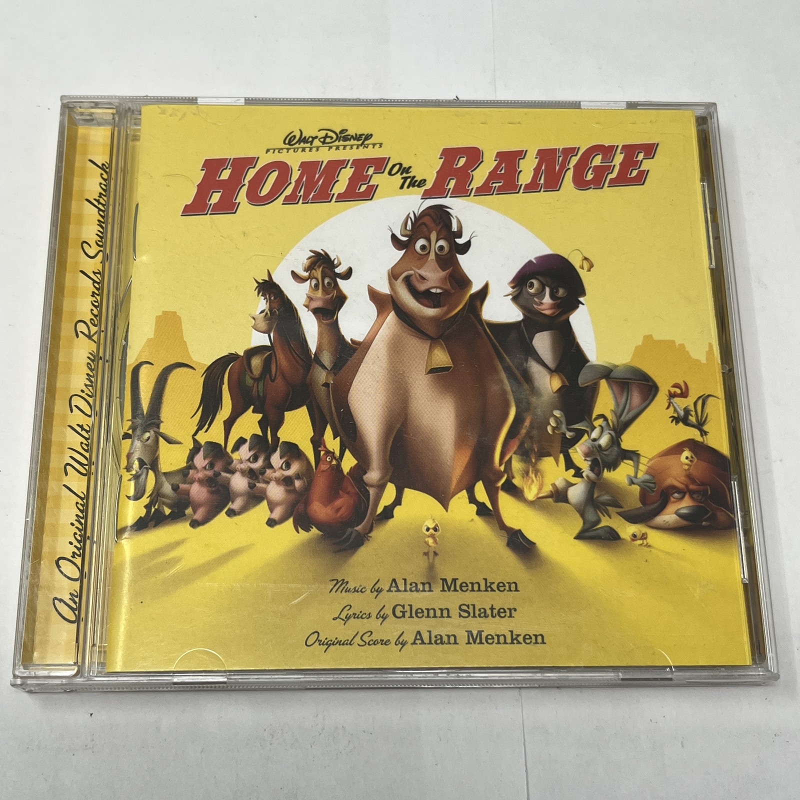 Disney Home On The Range Original Soundtrack CD 2004 Alan Menken Glenn Slater