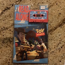 VINTAGE 1995 DISNEY TOY STORY READ ALONG 24-PAGE BOOK AND TAPE - NEW AND SEALED picture