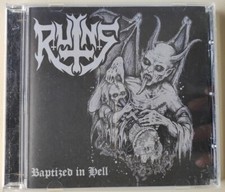 CD BLACK METAL Ruins – Baptized In Hell Negative Existence US 2008 picture