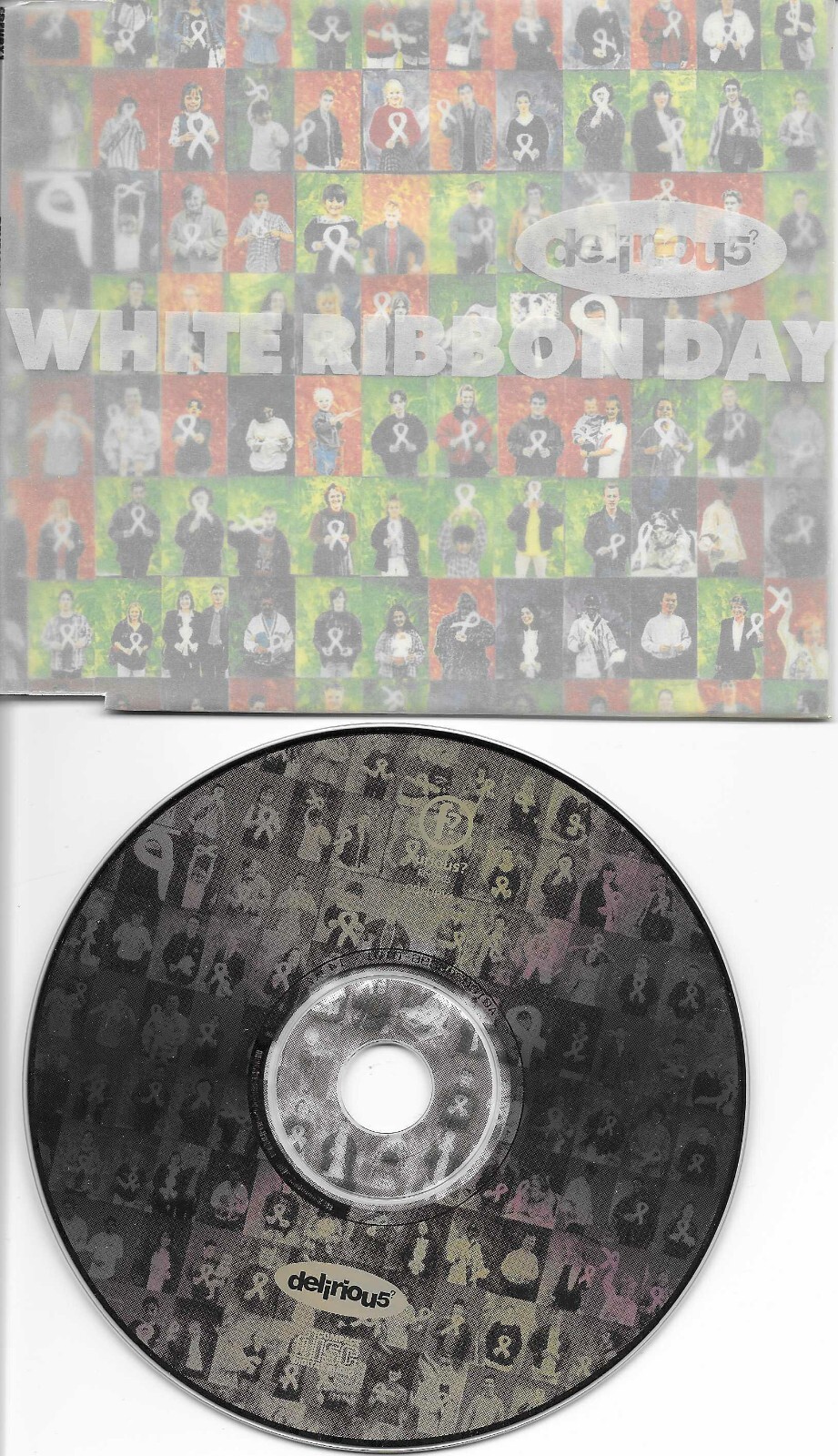 DELIIRIOUS White ribbon Day MIX & EDIT & 2 UNRELEASED SPECIAL PACK CD single