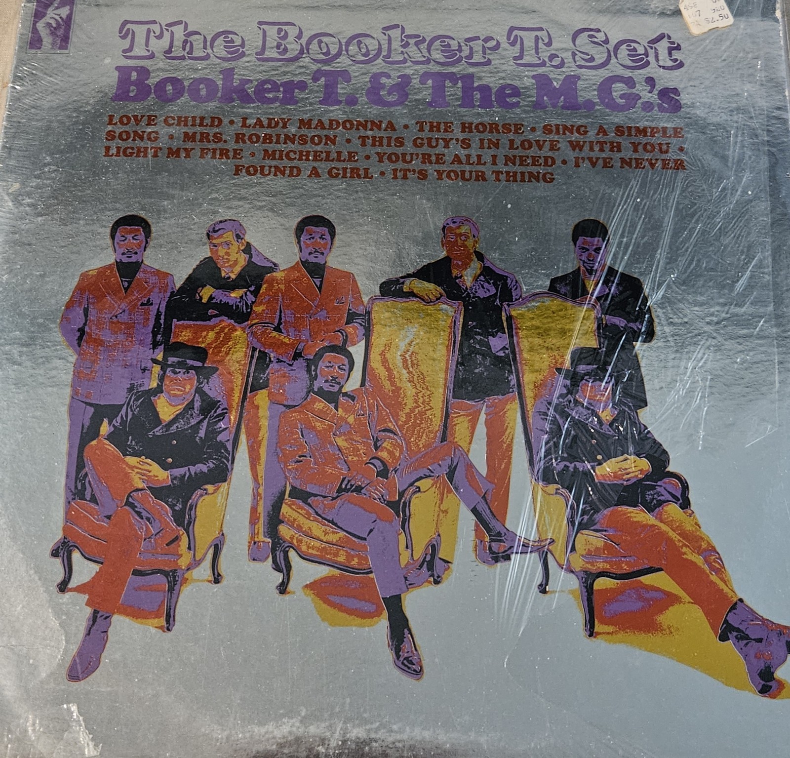 BOOKER T & THE M.G.'s Booker T Set STS2009 LP Vinyl VG Hype First Press 