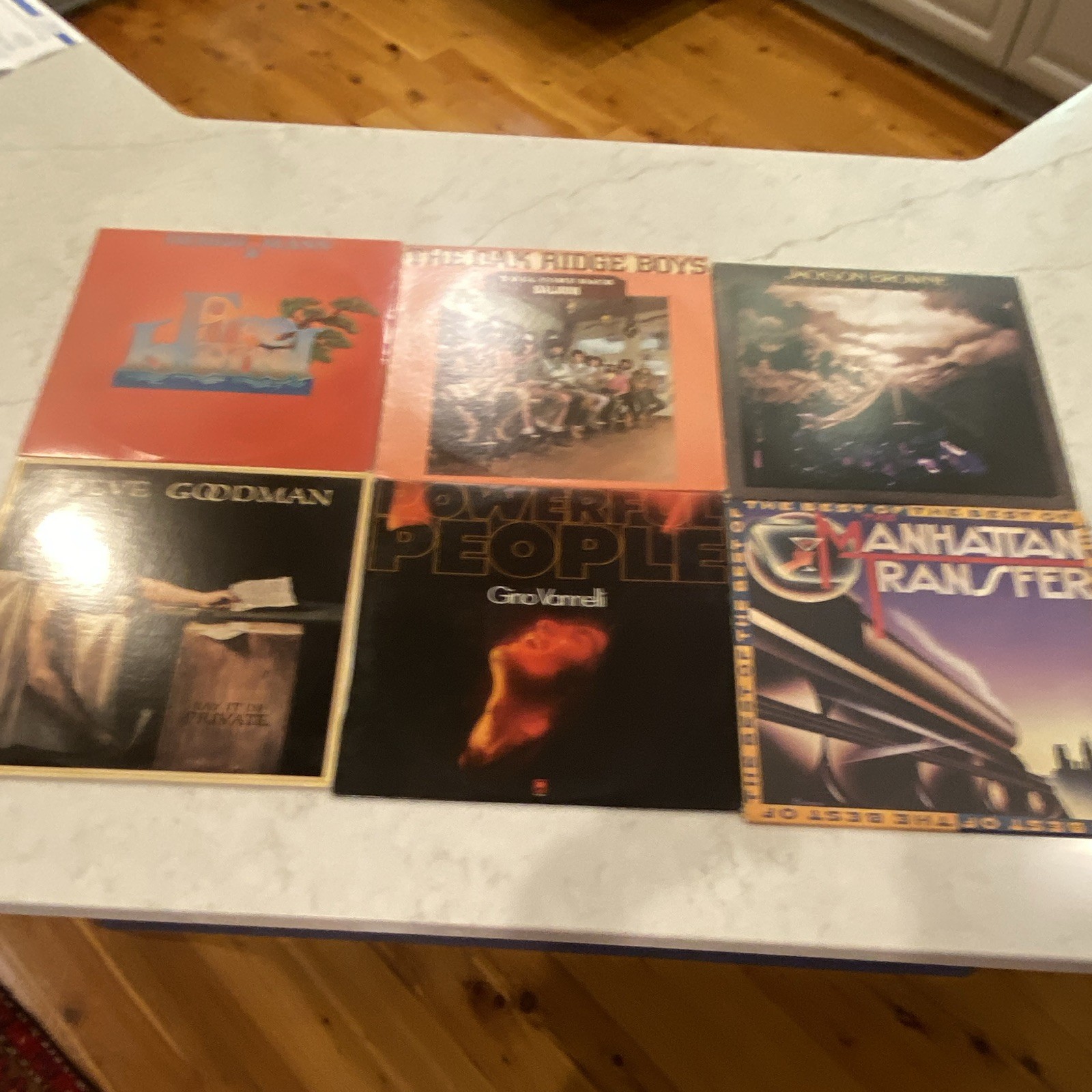 Vinyl Record LPs SIX 70’s: OR Boys,Herbie Mann,Vannelli,Manhattan Trans,Browne