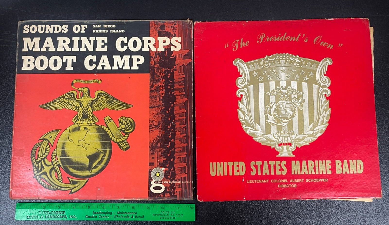 1960s Vietnam Era USMC Marine Corps Band & Boot Camp Records
