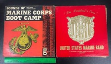 1960s Vietnam Era USMC Marine Corps Band & Boot Camp Records picture