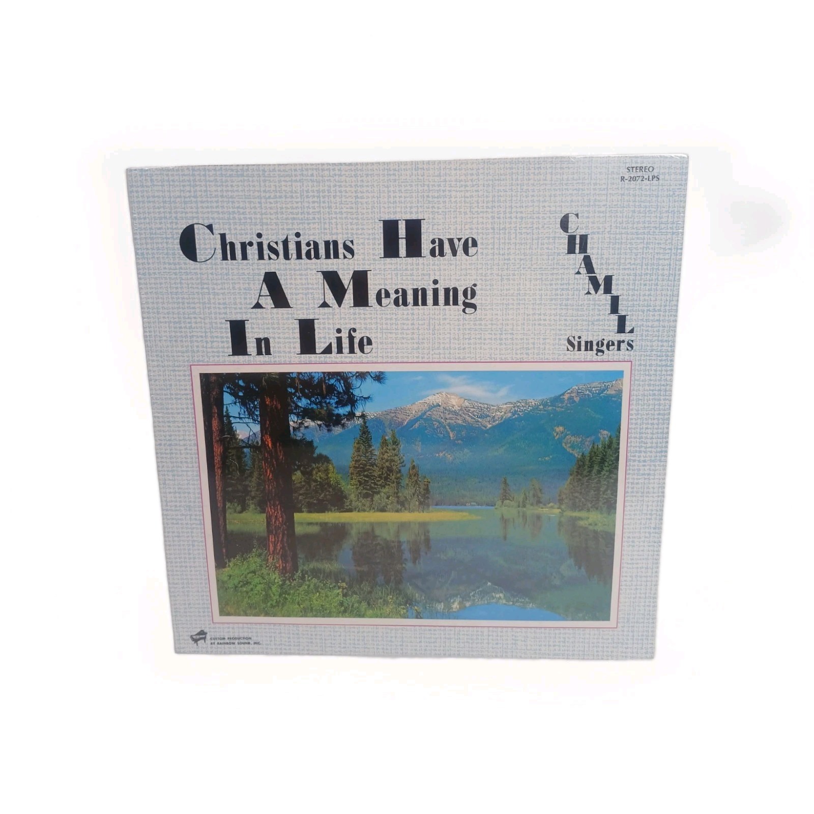 Chamil Singers Christians Have A Meaning In Life Vinyl LP Rainbow Sound Dallas