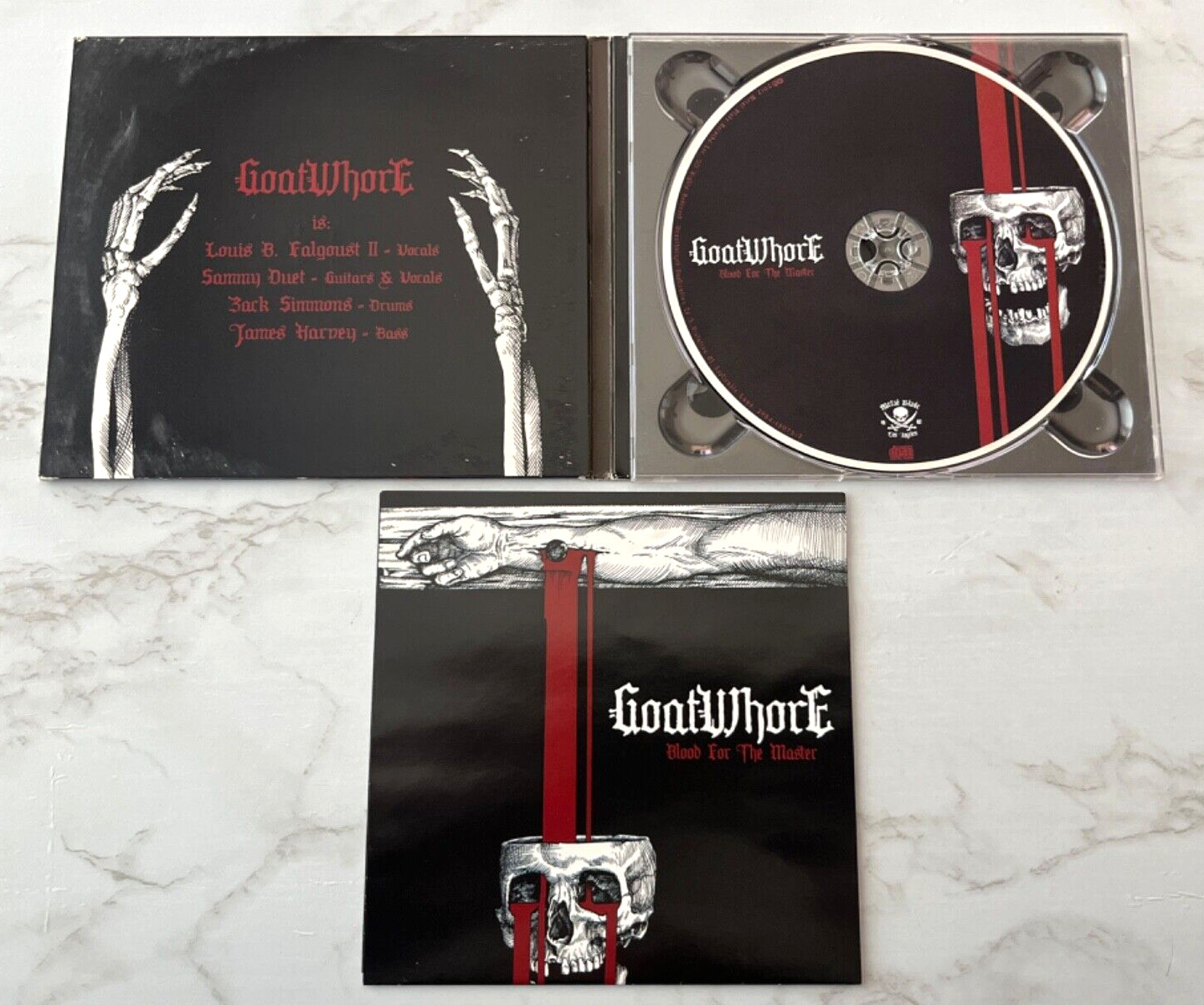Goatwhore Blood For The Master CD Digipak ORIGINAL 2012 Metal Blade RARE OOP