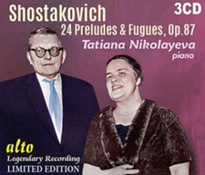 TATIANA NIKOLAY Dmitri Shostakovich: 24 Preludes And Fugue, Op. (CD) (UK IMPORT) picture