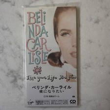 Belinda Carlisle Live Your Life Loneliness Game Vjdp 10173 Cd Mini 3” picture
