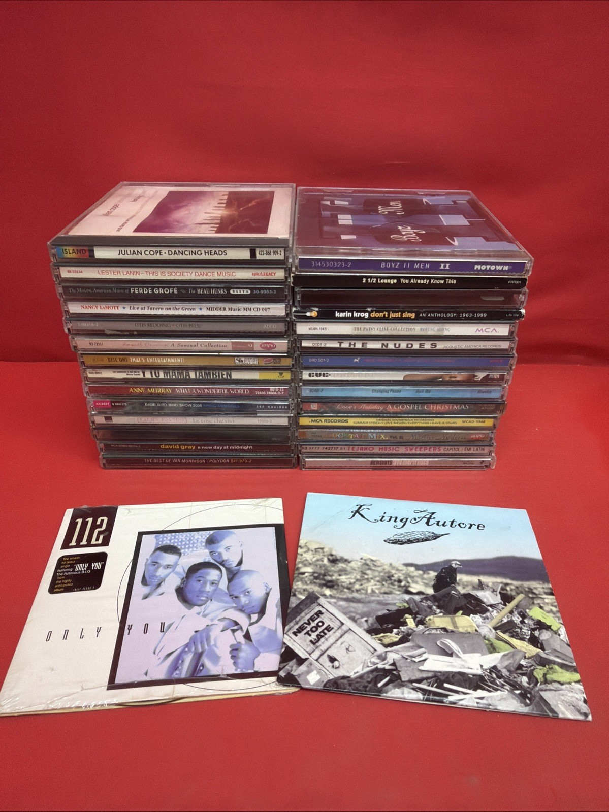 Mixed Lot 30 CDs Boyz II Men 112 Otis Redding Van Morrison R&B Soul Jazz Rock#86