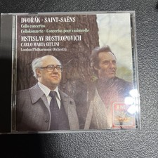 Dvorak & Saint-Saens: Cello Concertos - Audio CD By Antonin Dvorak - VERY GOOD picture