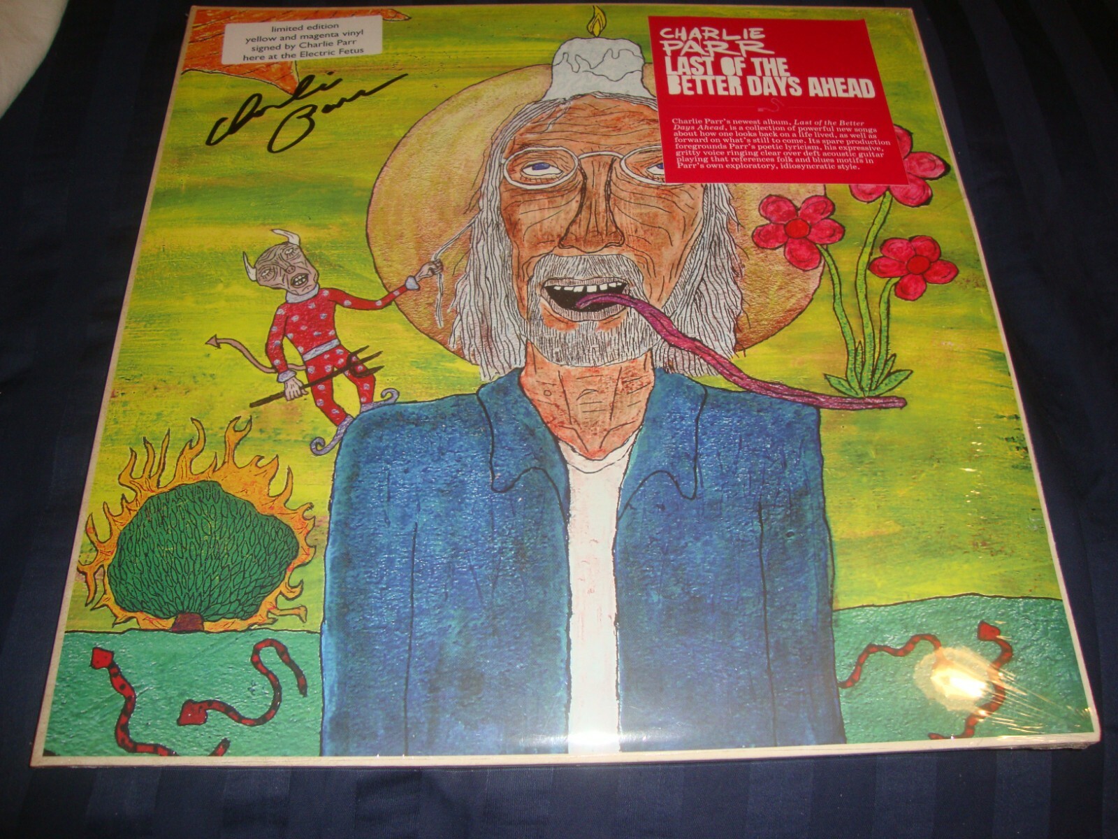 Charlie Parr Last Of The Better Days Ahead LP Signed