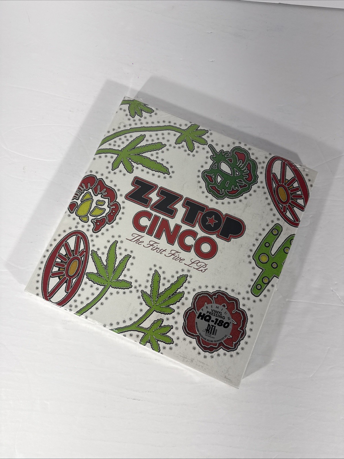 ZZ TOP Cinco: The First Five Lps (Record, 2017) Still Sealed