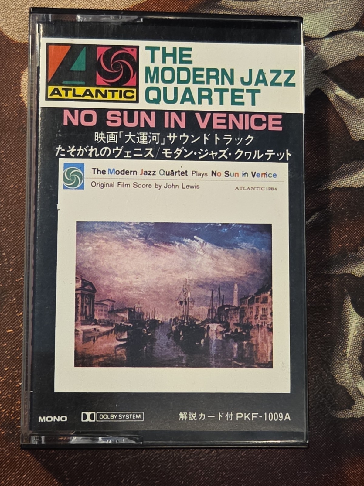 The Modern Jazz Quartet – No Sun In Venice Japan Cassette PKF-1009A w OBI J-Card