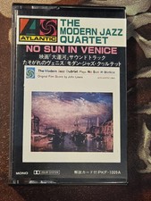 The Modern Jazz Quartet – No Sun In Venice Japan Cassette PKF-1009A w OBI J-Card picture
