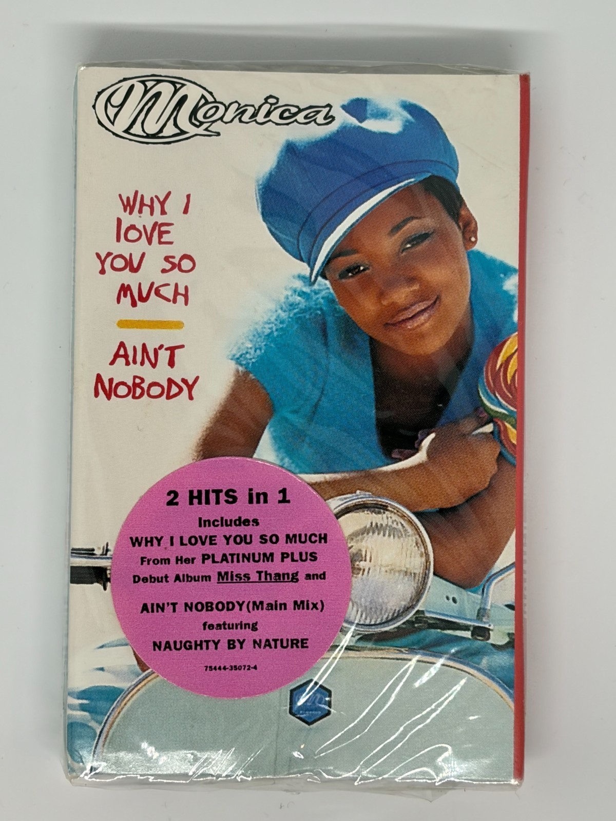 Monica - Why I Love You So Much FACTORY SEALED Cassette Tape Single w/ Hype