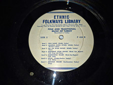 Vintage 1953 Ethnic Folkways 