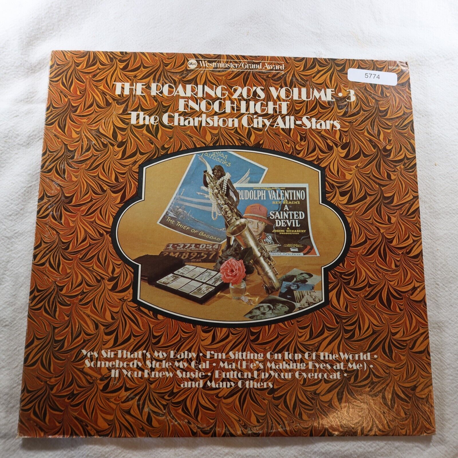 Enoch Light And The Charleston City All Stars The Roaring 20\'S Vol 3   Record LP