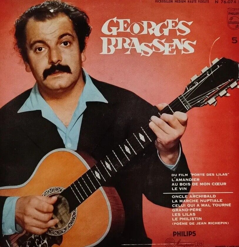 Georges Brassens-5 Vinyl 10\