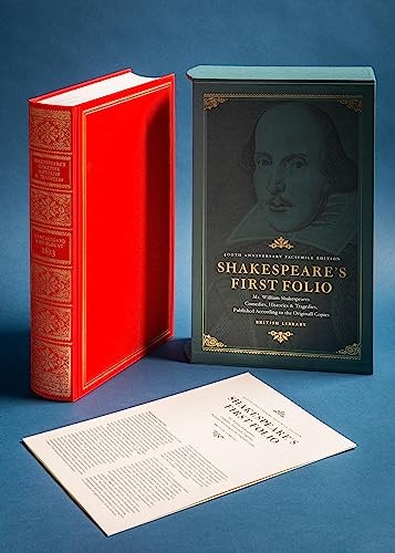 Shakespeare's First Folio: 400th Anniversary Fa. (ed)., (ed.), Shakespeare, *#