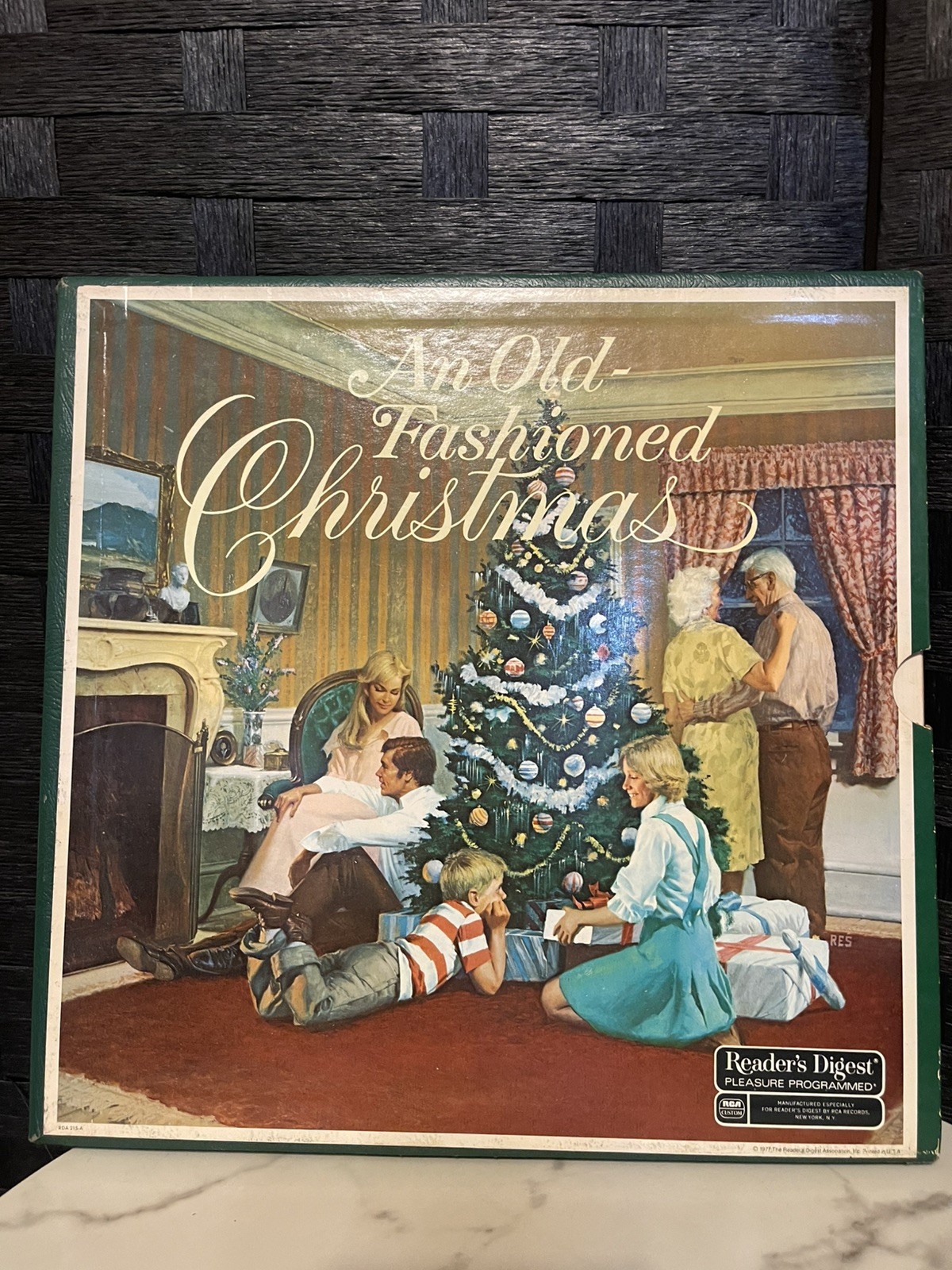 Vintage 1977 Reader's Digest An Old Fashioned Christmas, 6 Vinyl Records Set RCA