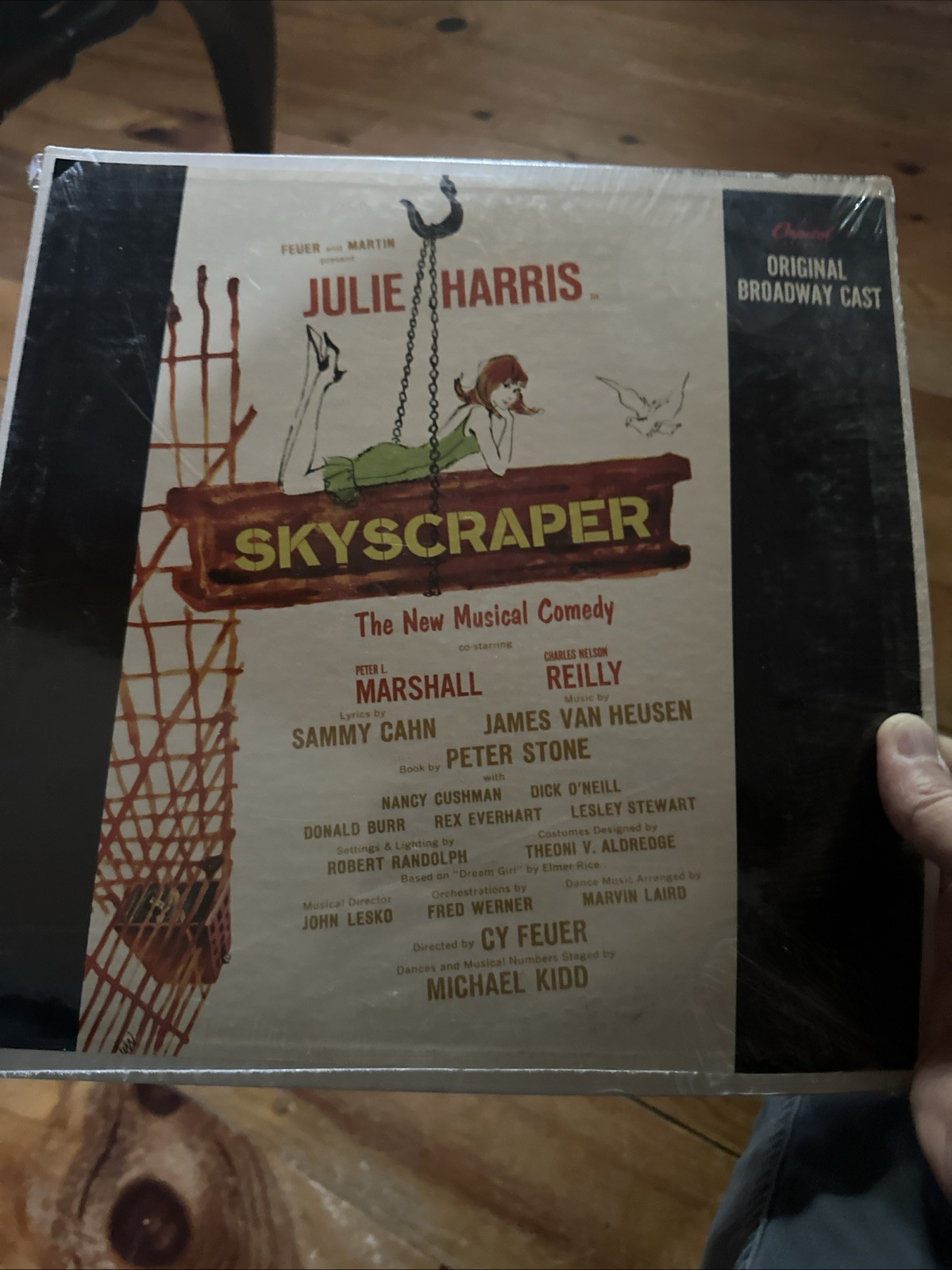 Julie Harris Skyscraper Original Broadway Cast 1965 LP
