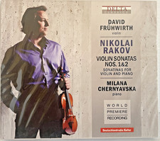Nikolai Rakov Violin Sonatas 1 & 2 Sonatinas for Violin & Piano Sealed NEW picture