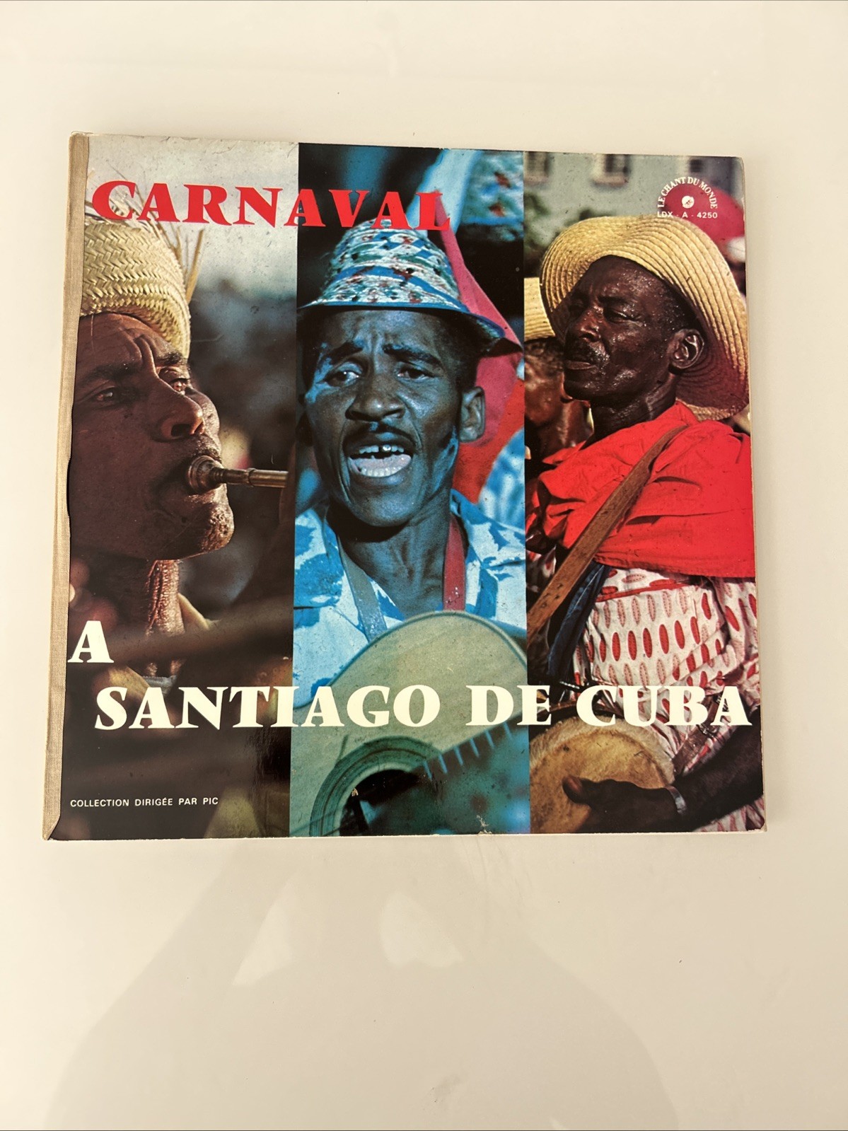 1961 VARIOUS Carnaval A De Santiago De Cuba LE CHANT DU MONDE 4250 LP FRANCE NM