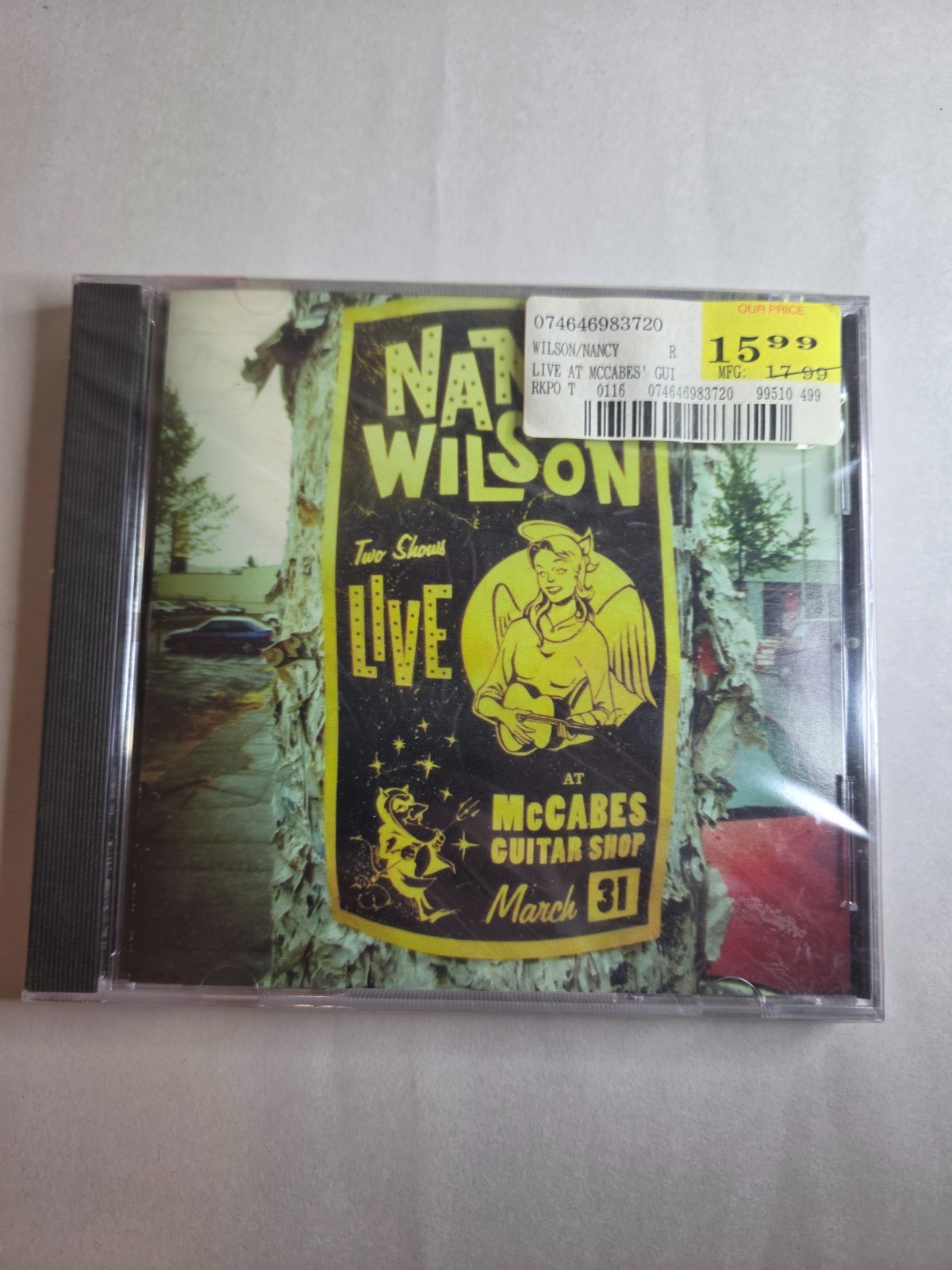 Nancy Wilson: Live At McCabes Guitar Shop CD (1999, Epic) BRAND NEW SEALED